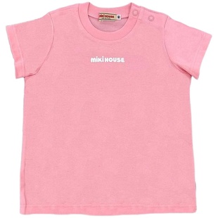 日潮MIKIHOUSE T恤衫短袖休闲百搭舒适柔软运动儿童衣服正品