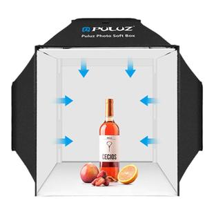 40厘米折叠摄影柔光箱20CM小型摄影棚迷你折叠摄影箱带纯色PVC背景板珠宝首饰拍摄LED摄影灯无影灯拍照补光灯