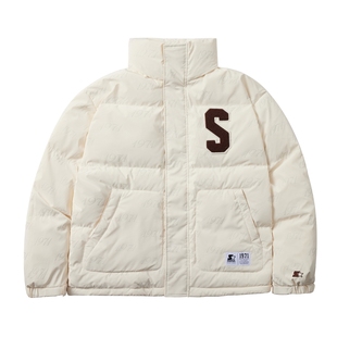 STARTER羽绒服冬季新款男女同款鸭绒宽松保暖休闲防风羽绒外套