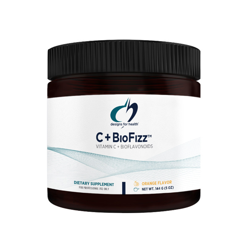 Design for health维生素C泡腾粉C+BioFizz144g/瓶