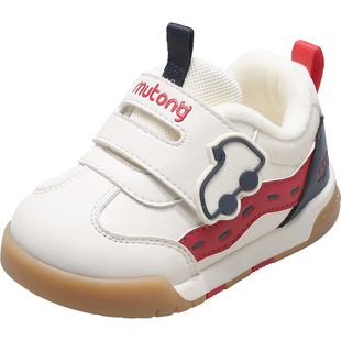 牧童宝宝学步鞋2025秋冬新款女童卡通软底机能鞋男童轻便婴儿鞋子