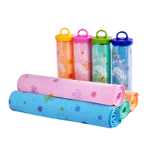 丽尔家新款纤维护发鹿皮巾超强吸水干发巾儿童洗头洗澡速干毛巾