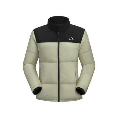 伯希和防风鹅绒高蓬羽绒服