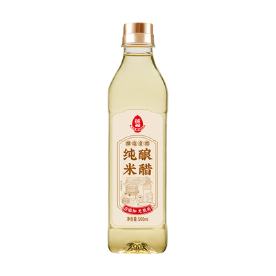 莲花纯酿米醋0添加500ml白醋家用