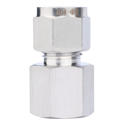 304不锈钢内丝卡套压力表接头