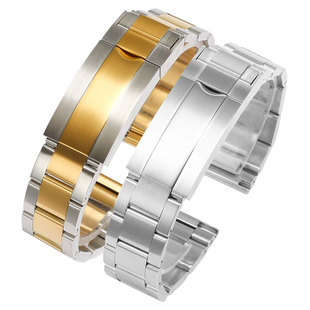 适配CK钢带手表带k3m211/k2y211/k2g211/k76211不锈钢男表链配件