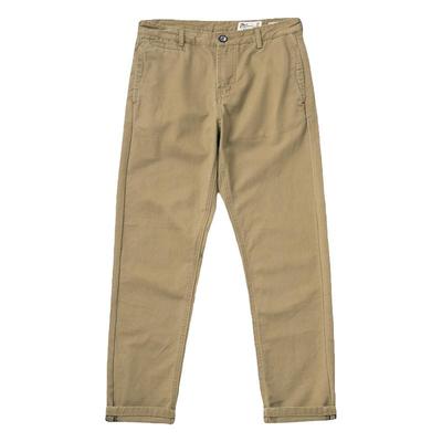 重磅水洗美式复古纯棉加厚工装裤子男秋冬直筒长裤阿美咔叽休闲裤