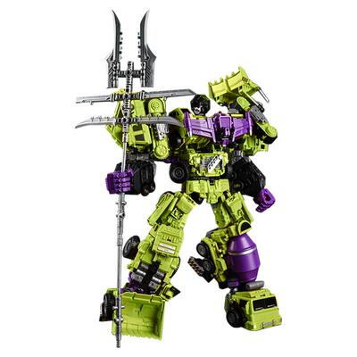 儿童变形机器人大型玩具金刚六合一大力神男孩汽车擎天模型柱