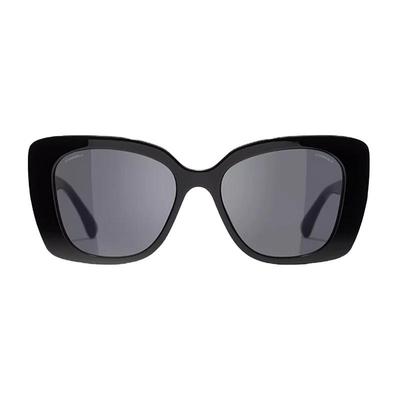 香奈儿蝶形太阳镜辛芷蕾同款