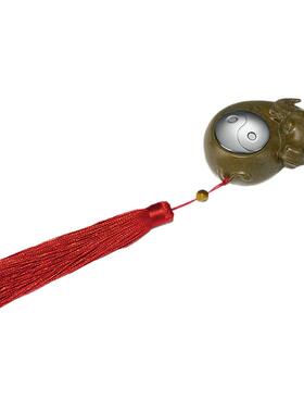 扭转乾坤手把件铜师傅黄铜