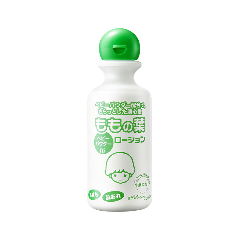【特惠】日本宇津桃子水新生婴儿液体爽身粉宝宝专用桃叶精华露
