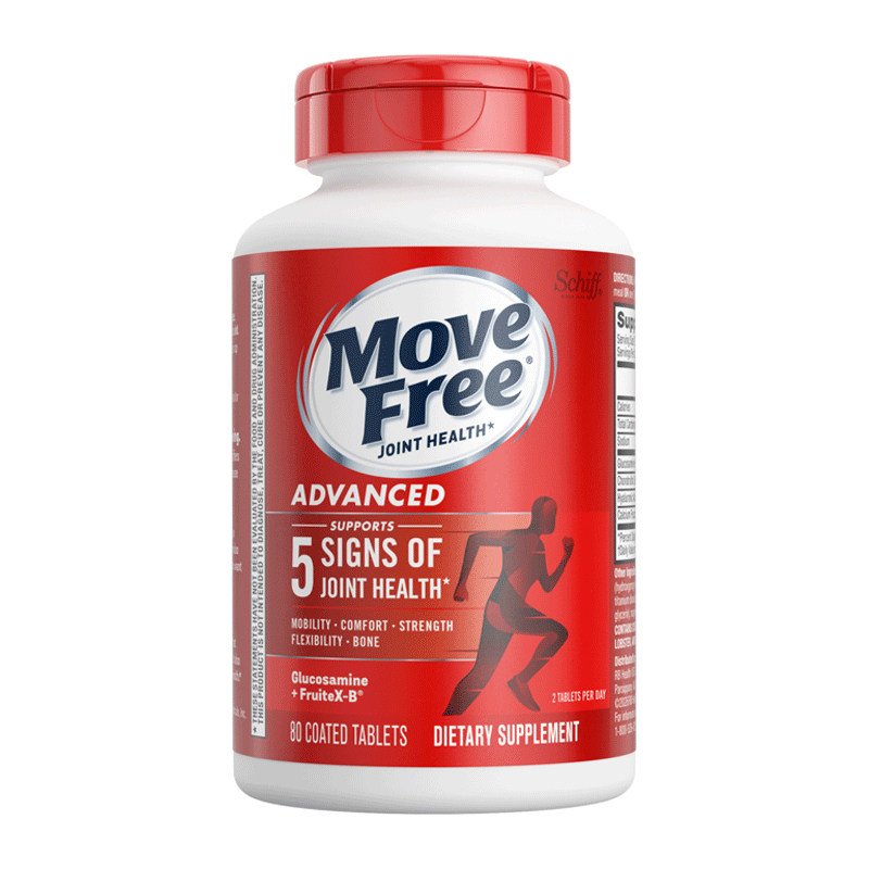 MoveFree氨糖红瓶80粒