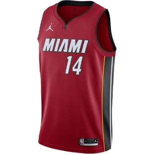 Nike/耐克正品希罗热火队14号男子运动球衣背心CV9483-608