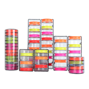 威拓森彩虹硅胶主线盒线组盒鱼线收纳盘专用线圈大轴线盒空盒线轴