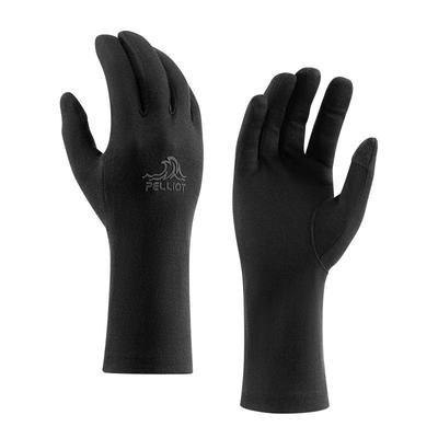 伯希和户外登山美利奴羊毛手套男