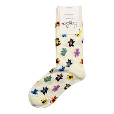 happysocks袜子女彩色卡通中筒袜