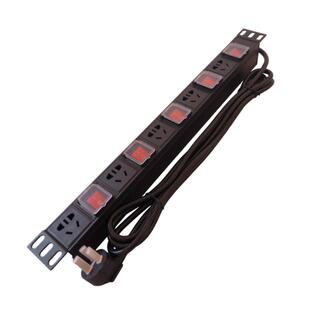 科海pdu机柜插座10A16A独立开关鱼缸桌面分控排插工业接线板定制