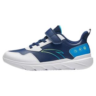 安踏儿童鞋男童元气跑步鞋2026年秋冬加绒抗菌中大童网面运动鞋子