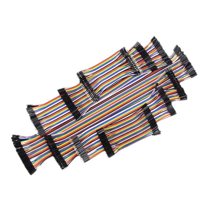 杜邦线 母对母 公对公 公对母10/15/20/30/40cm连接线40P彩色排线