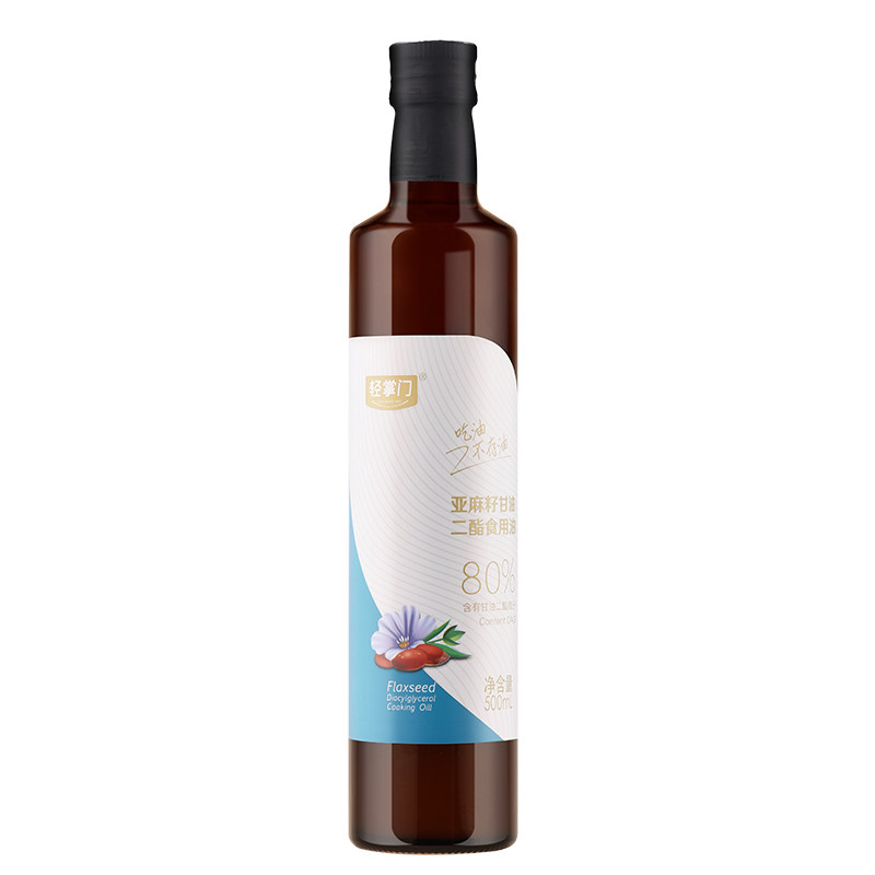 轻掌门亚麻籽80%二酯食用油500ml