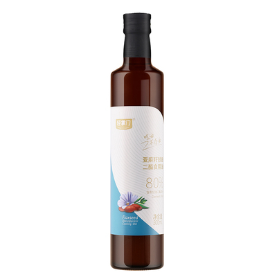 轻掌门亚麻籽80%二酯食用油500ml