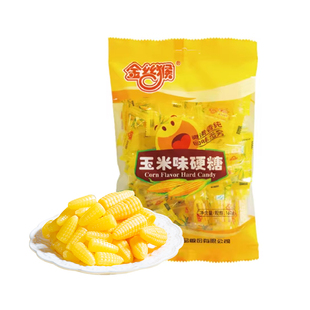 新年过年金丝猴玉米硬糖玉米软糖糖零食怀旧结婚批发年货糖果散装