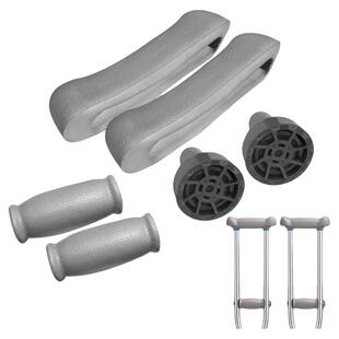 腋下拐杖配件防滑脚垫拐棍橡胶头加厚耐磨双拐腋托海绵套手杖胶头