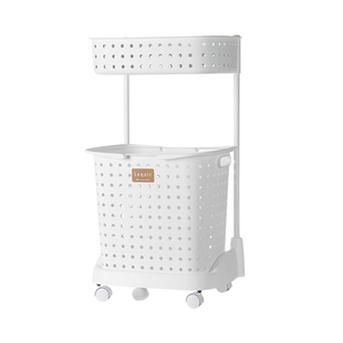 日本脏衣篮洗衣桶脏衣服收纳筐家用放衣物篓置物架卫生间框桶浴室