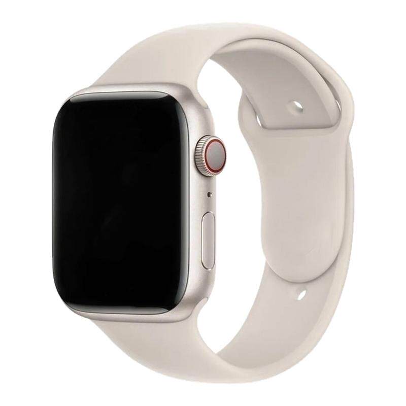适用iwatch10表带液态硅胶S8苹果手表S10表带applewatch运动硅胶S9弹力一体se单圈硅胶Ultra2/
