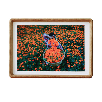 实木榫卯圆角装裱相框摆台定制