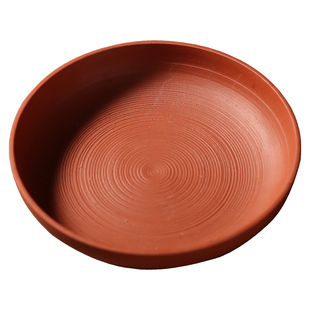 紫砂中式茶室茶桌紫砂壶承茶托养壶盘朱泥手拉壶托防烫隔热垫杯垫