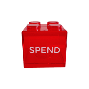 创意积木存钱罐儿童早教财商零钱罐可拼接硬币收纳储蓄罐装饰摆件