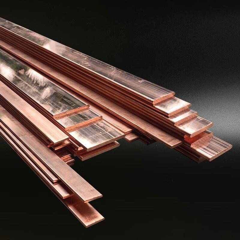 机房接地铜排T2紫铜排扁条紫铜条TMY铜母线2 3 4 5 20 30 40 50mm