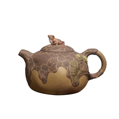 宜兴紫砂仿生段泥全手工功夫茶具