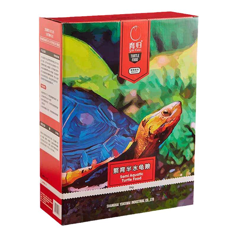 育归繁育系列黄缘黄额锯缘专业半水龟粮草龟黄喉白化等水龟粮5kg