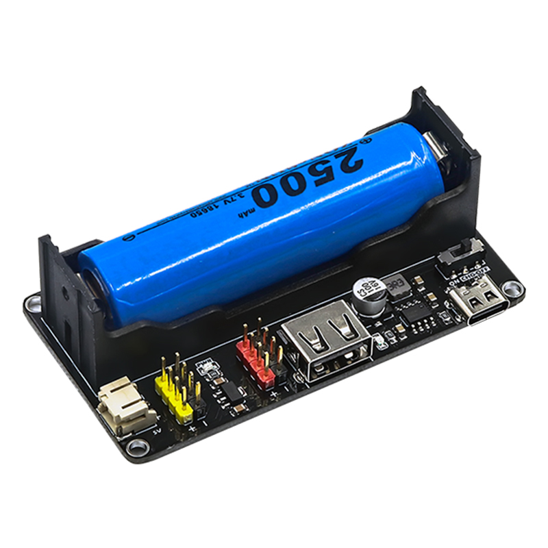 YwRobot鋰電池供電模塊18650充電3.7V升壓5V輸出適用于Arduino