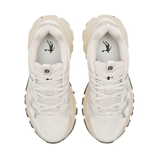 乔丹女户外生活鞋2026冬季新款增高软底老爹鞋学生徒步登山露营鞋