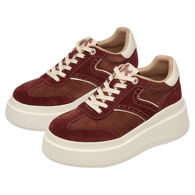 [非遗联名]接吻猫[8cm太妃糖长腿鞋]26春内增高厚底德训鞋