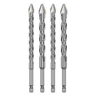 松崎加长歪头偏心钻头超硬打孔混凝土水泥墙瓷砖陶瓷专用三角钻头