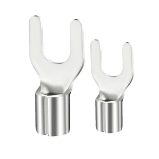 SNB加厚国标紫铜冷压接压线端子y型u型叉型铜线鼻子1.25/8/14平方