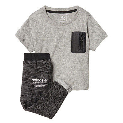 阿迪达斯婴童正品套装清仓特价BQ4307 FM5496 GN2229