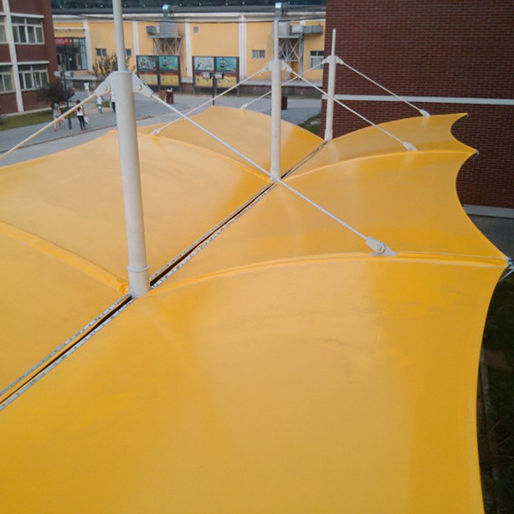 膜结构停车棚张拉膜膜结构防水汽车车棚棚批发厂家膜结构