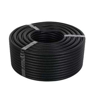 塑料波纹管PA6尼龙穿线管PP阻燃汽车线管耐高温防火油电缆护套管