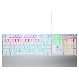 狼蛛108键机械键盘鼠标套装有线F2088青红茶轴电竞游戏专用