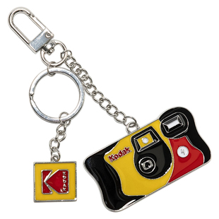 【新品】【影像胶卷】KODAK柯达2025秋冬男女通用合金相机钥匙扣