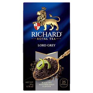 瑞查得Richard伯爵红茶100包经典红茶袋泡茶俄罗斯进口红茶盒装