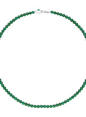 绿玉髓国风长款玛瑙项链女