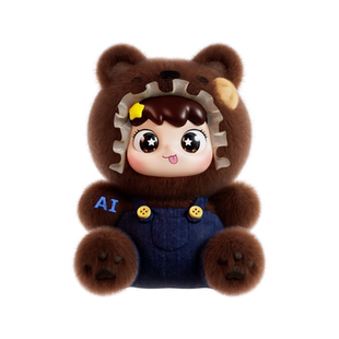 隼眼小聪AI玩具智能机器人婴儿毛绒玩偶送女孩子高级感的生日礼物