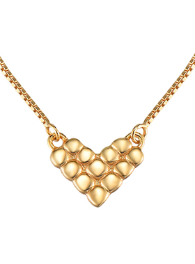 森吾《8比特情书》像素爱心项链