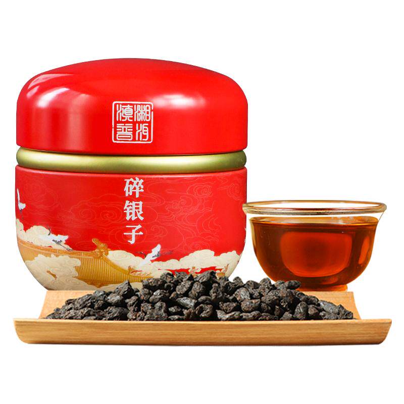 云南糯米香普洱熟茶浓香型糯糯碎银子熟普茶化石老茶头勐海熟散茶